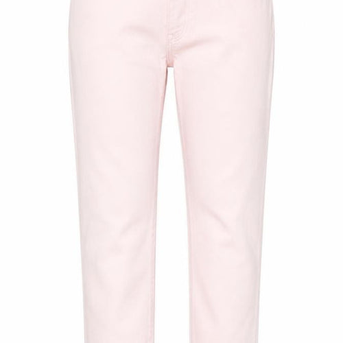 Gap Womens Pink Cotton Straight Jeans Size 27 in Regular Zip