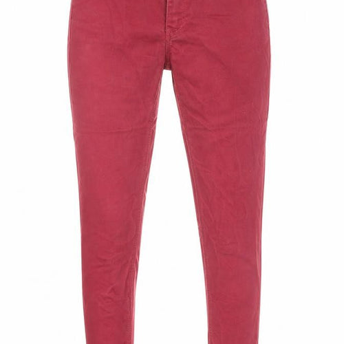 Denim & Co. Womens Pink Cotton Skinny Jeans Size 8 Regular Zip