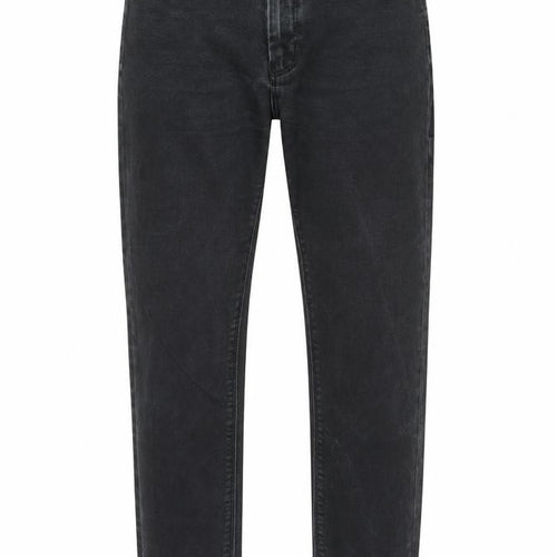 ASOS Womens Black Cotton Straight Jeans Size 30 in Regular Zip