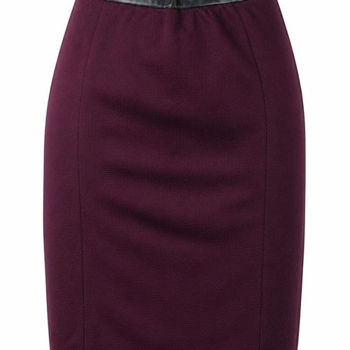 Atmosphere Womens Purple Polyester A-Line Skirt Size 8