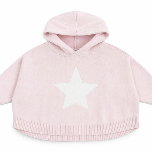 Gap Girls Pink Round Neck 100% Cotton Pullover Jumper Size 5 Years Pullover - Star Print