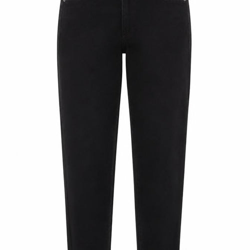 Zac&Zoe Womens Black Cotton Straight Jeans Size 8 L28 in Regular Button