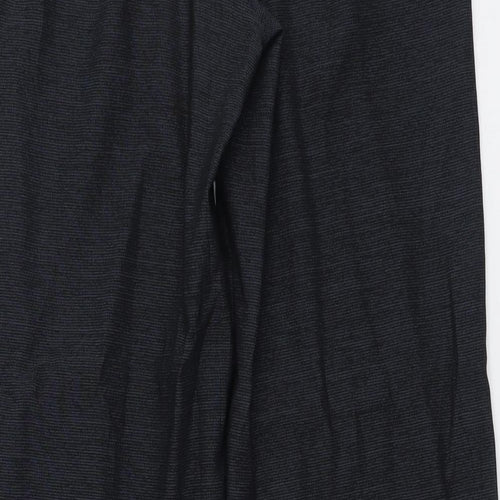 NEXT Womens Blue Polyester Dress Pants Trousers Size 8 L31 in Regular Button