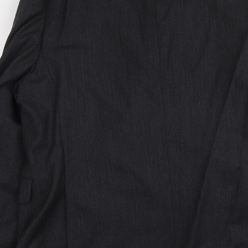 Marks and Spencer Mens Grey Wool Jacket Suit Jacket Size L Regular