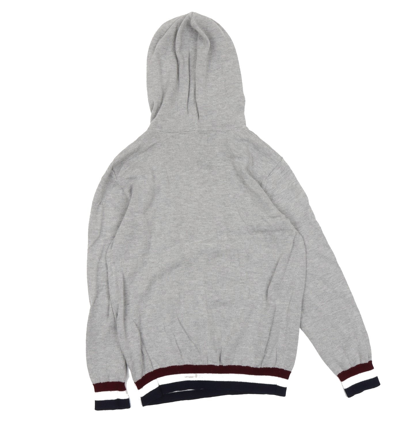 Urban Boys Grey Cotton Pullover Hoodie Size 11 Years Pullover