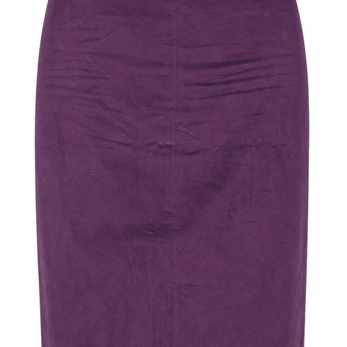 Dorothy Perkins Womens Purple Polyester A-Line Skirt Size 10 Zip