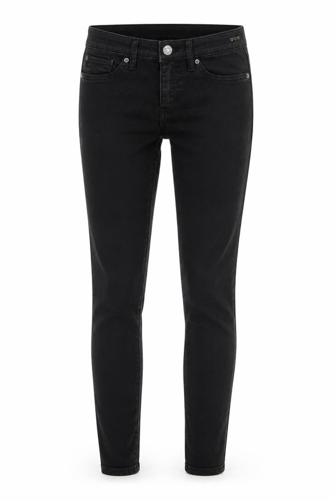 Dittos Womens Black Cotton Skinny Jeans Size 27 in Regular Zip