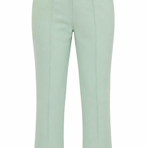 Rebellious Womens Green Polyester Trousers Size 8 Regular - Waist 22 inches