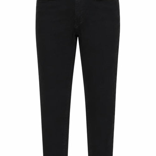 Don't Think Twice Womens Black Cotton Skinny Jeans Size 6 Regular Zip - Waist 22 inches