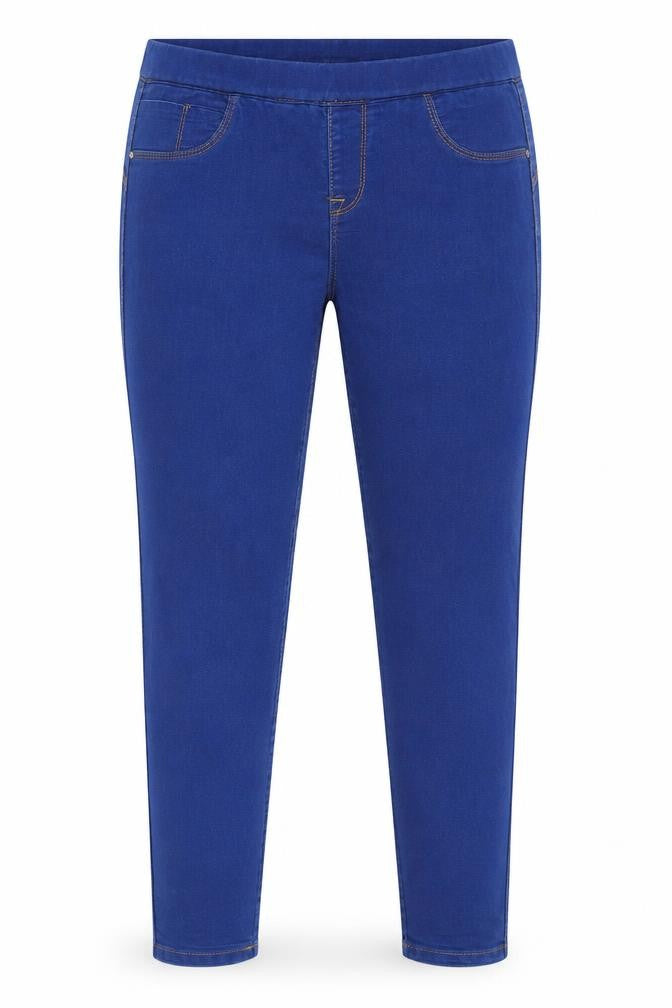 Denim & Co. Womens Blue Cotton Jegging Jeans Size 12 Regular