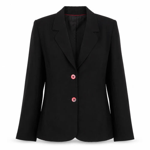 Roman Originals Womens Black Polyester Jacket Suit Jacket Size 14