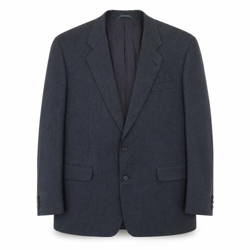 Scott International Mens Blue Wool Jacket Suit Jacket Size 44 Regular