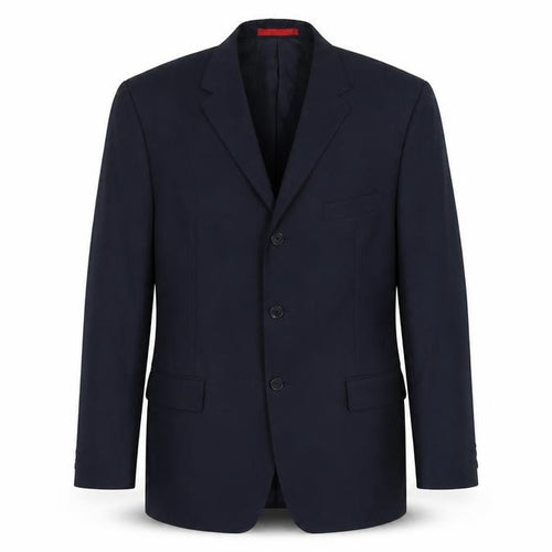Burton Mens Blue Polyester Jacket Suit Jacket Size L Regular