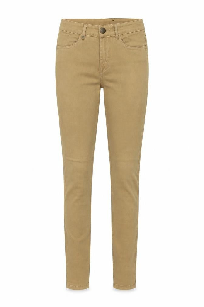 Janina Womens Brown Cotton Skinny Jeans Size 8 L33 in Regular Button