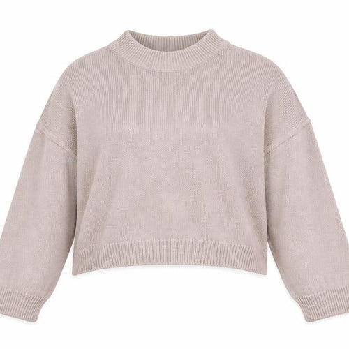 New Look Womens Pink Round Neck Acrylic Pullover Jumper Size S