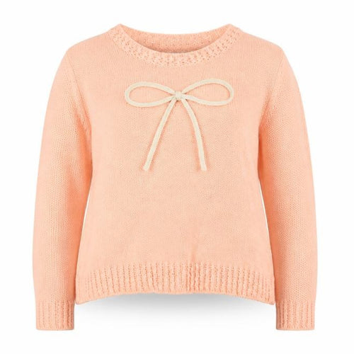 Miss Selfridge Womens Orange Round Neck Acrylic Pullover Jumper Size 14