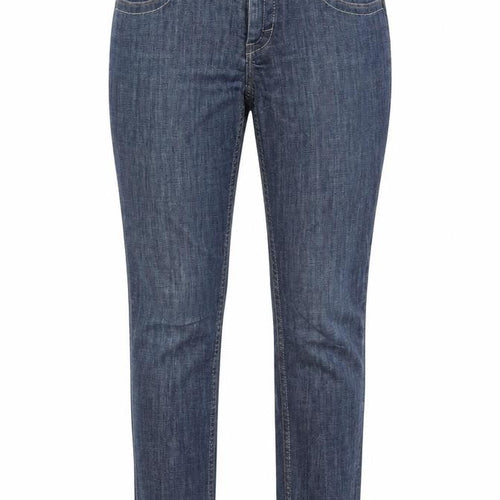 Seven Womens Blue Cotton Straight Jeans Size 29 in Regular Zip