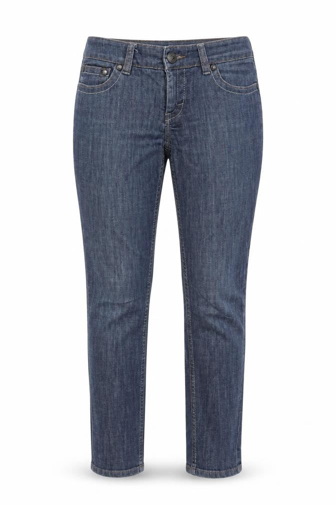 Seven Womens Blue Cotton Straight Jeans Size 29 in Regular Zip