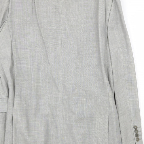 Marks and Spencer Mens Grey Wool Jacket Suit Jacket Size 42 Regular