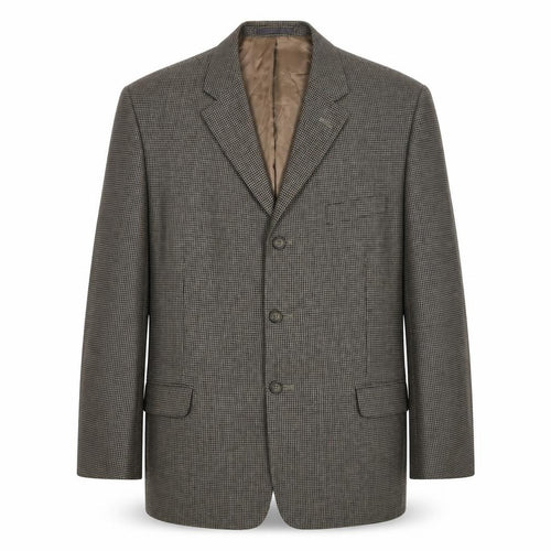 Debenhams Mens Beige Geometric Wool Jacket Blazer Size L Regular