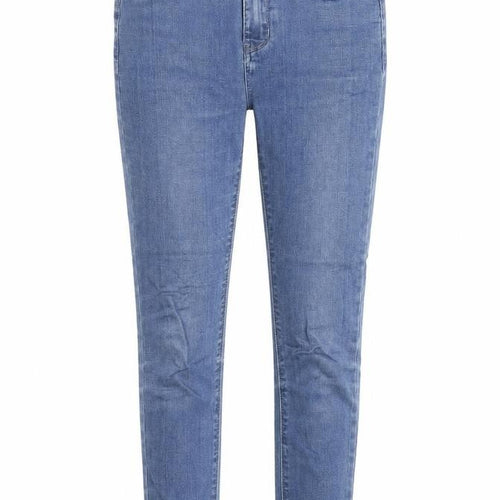 Resalsa Womens Blue Cotton Skinny Jeans Size 28 in Regular Zip