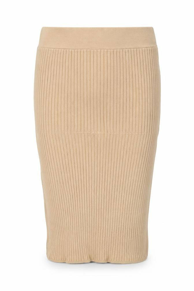 Marks and Spencer Womens Yellow Viscose Bandage Skirt Size M