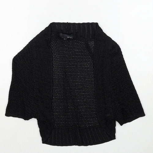 NEXT Womens Blue V-Neck Acrylic Cardigan Jumper Size S Pullover