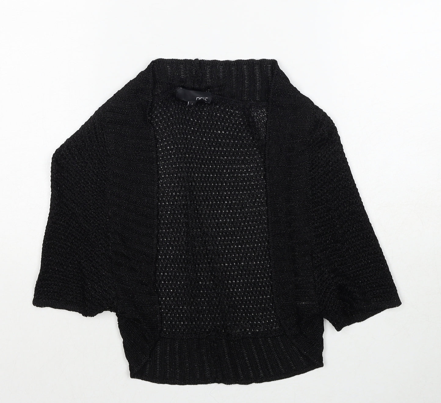 NEXT Womens Blue V-Neck Acrylic Cardigan Jumper Size S Pullover