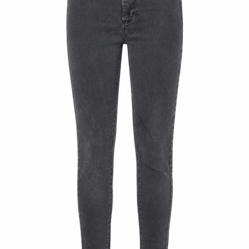 Topshop Womens Black Cotton Skinny Jeans Size 26 in L32 in Regular Zip