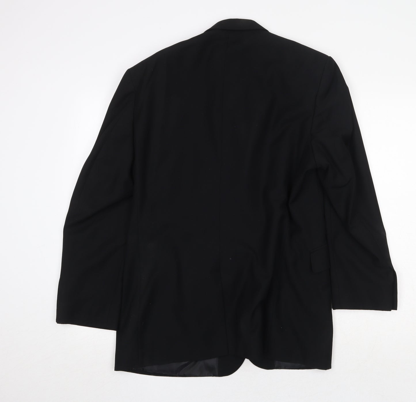 Burton Mens Black Polyester Jacket Suit Jacket Size 40 Regular