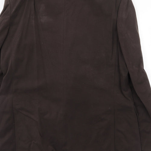 Marks and Spencer Mens Brown Cotton Jacket Blazer Size 42 Regular