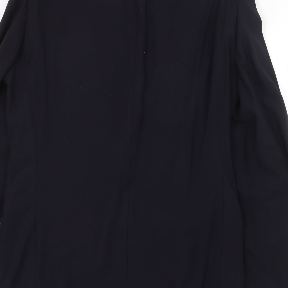 Blazer Mens Blue Wool Jacket Suit Jacket Size 38 Regular