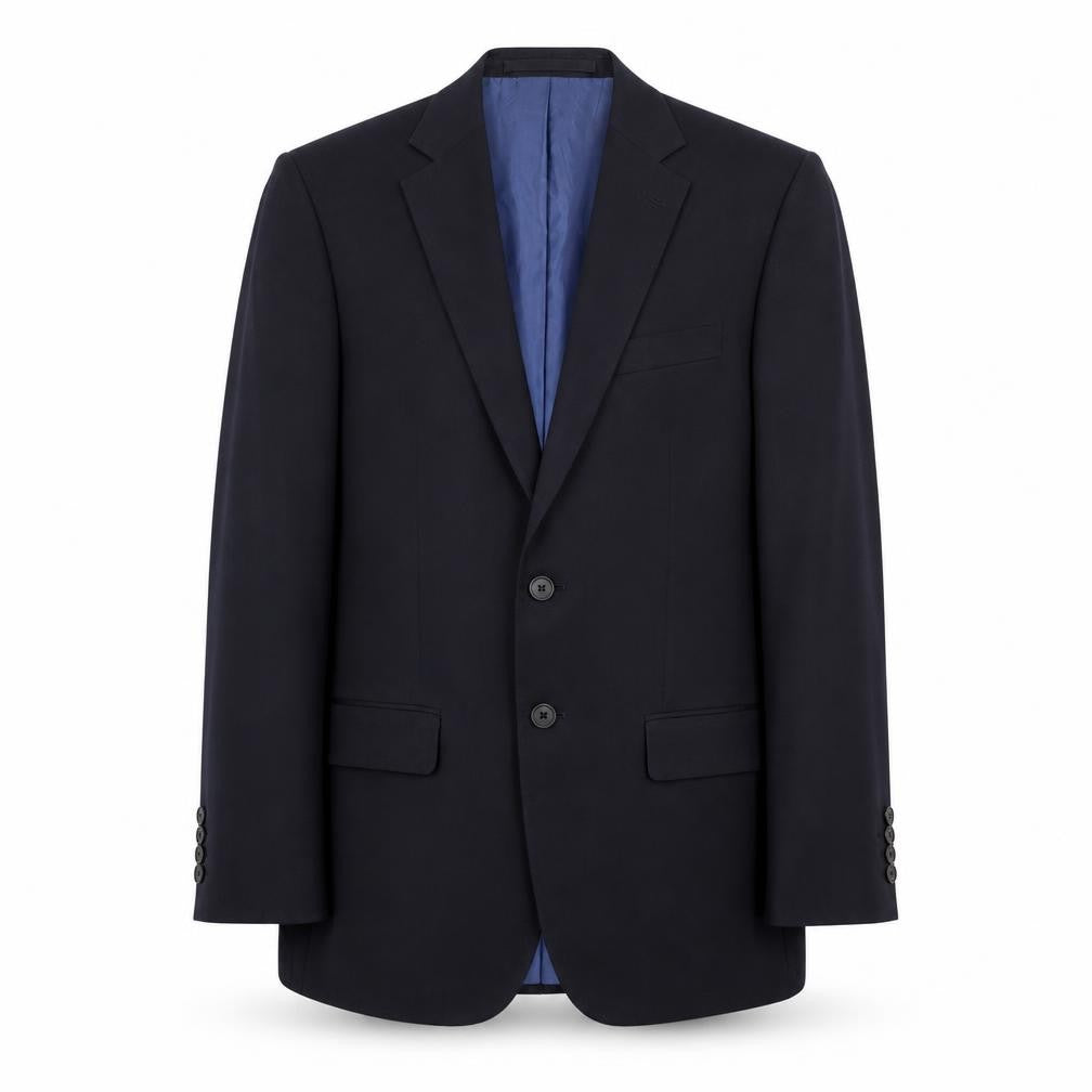 Marks and Spencer Mens Blue Polyester Jacket Suit Jacket Size 38 Regular