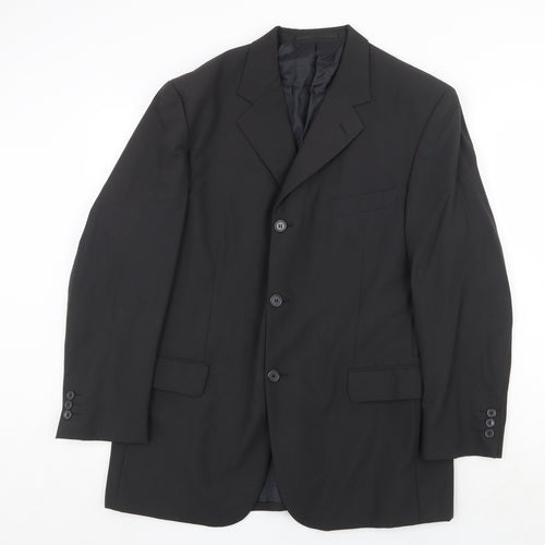 Scott & Taylor Mens Grey Wool Jacket Suit Jacket Size 52 Regular