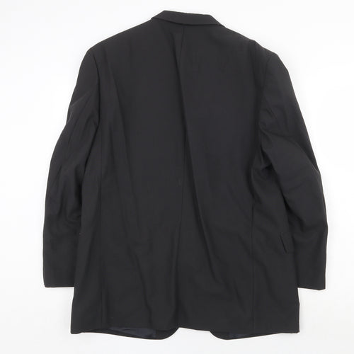 Scott & Taylor Mens Grey Wool Jacket Suit Jacket Size 52 Regular