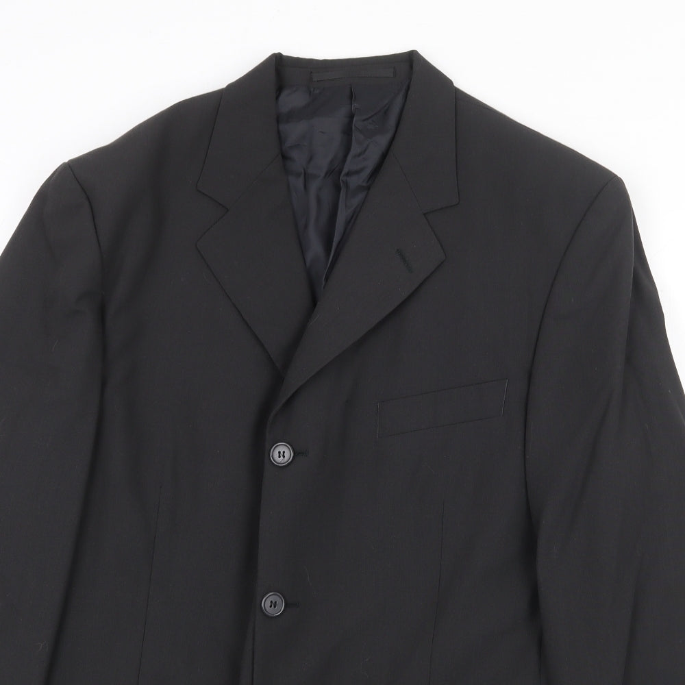 Scott & Taylor Mens Grey Wool Jacket Suit Jacket Size 52 Regular