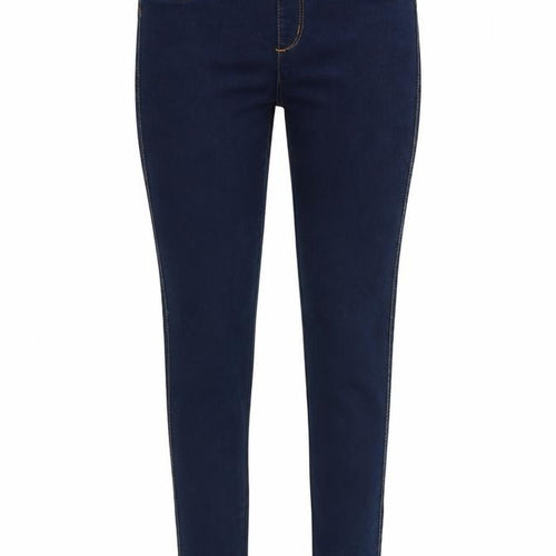 Denim & Co. Womens Blue Cotton Jegging Jeans Size 8 Slim Zip