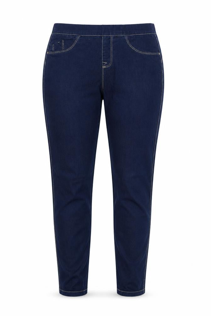 Denim & Co. Womens Blue Cotton Jegging Jeans Size 12 Regular