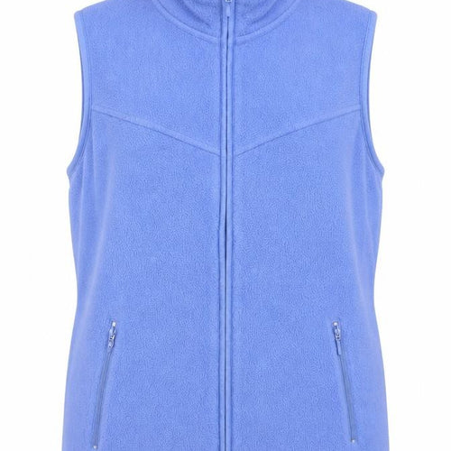 EWM Womens Blue Gilet Waistcoat Size S Zip