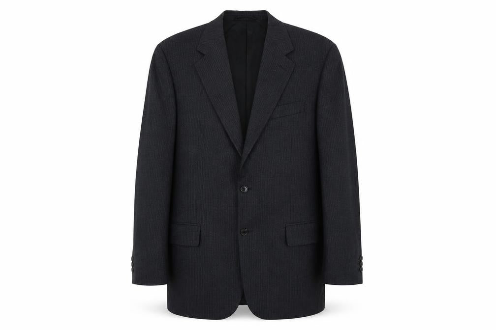 Wellington Mens Grey Wool Jacket Suit Jacket Size L Regular
