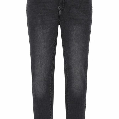 Denim & Co. Womens Black Cotton Skinny Jeans Size 12 Regular Zip