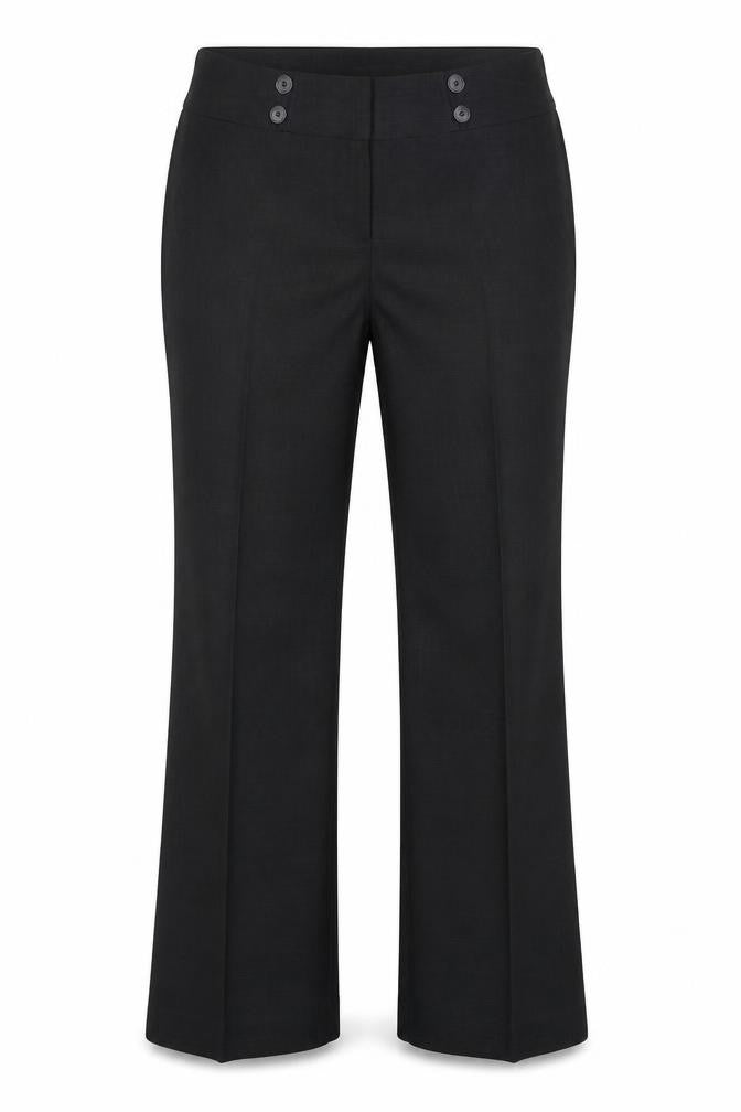 Autonomy Womens Grey Polyester Dress Pants Trousers Size 14 Regular Zip