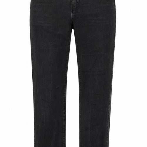 CLD Womens Black Cotton Straight Jeans Size 28 in Regular Zip