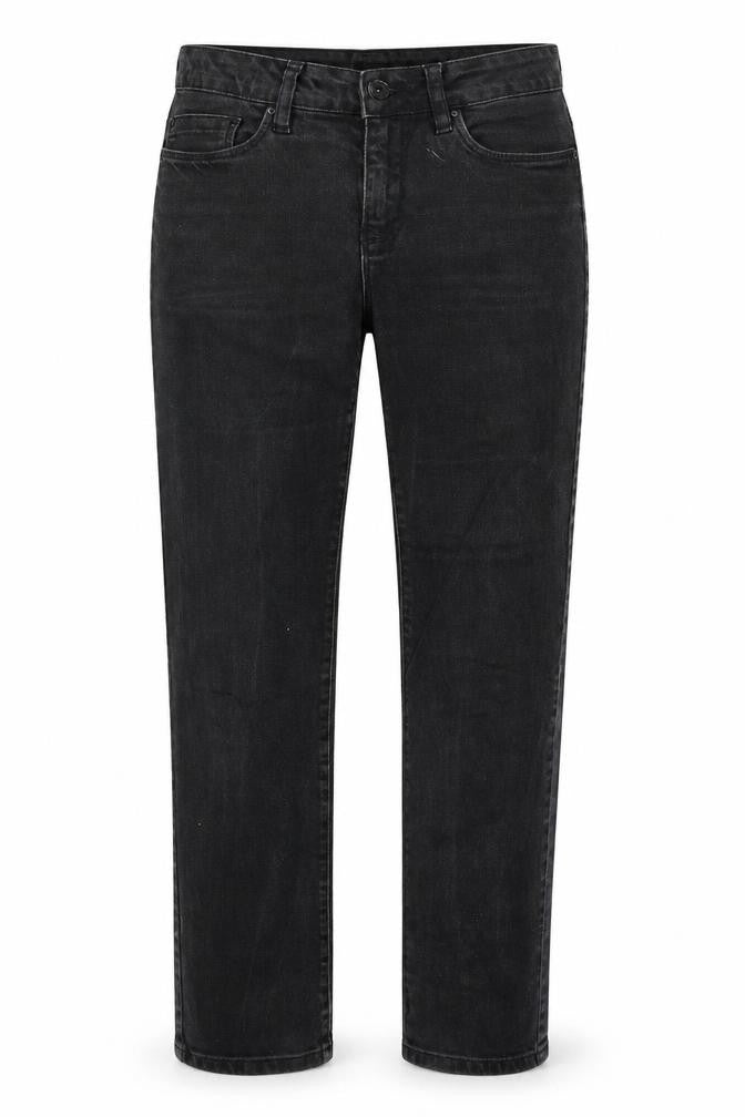 CLD Womens Black Cotton Straight Jeans Size 28 in Regular Zip
