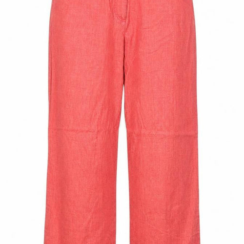 BRAX Womens Pink Polyester Trousers Size 34 in Regular Zip
