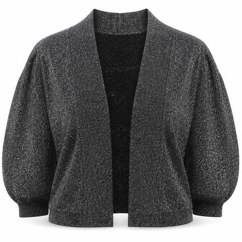 Savoir Womens Silver V-Neck Viscose Cardigan Jumper Size 18