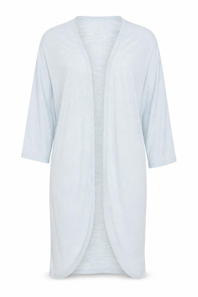 B.You Womens Blue V-Neck Polyester Cardigan Jumper Size L