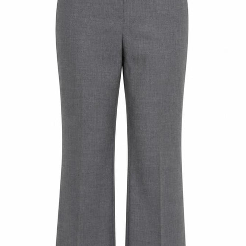 Marks and Spencer Womens Grey Polyester Dress Pants Trousers Size 14 Regular Zip