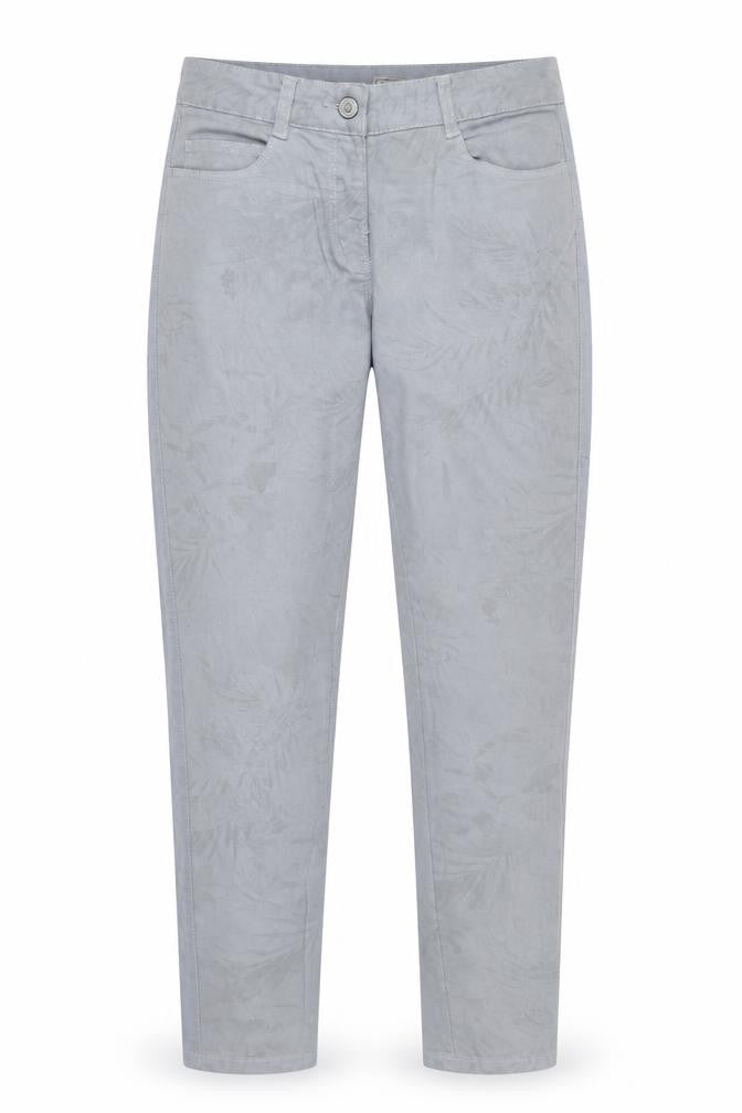 Blue Motion Womens Grey Herringbone Cotton Skinny Jeans Size 8 Regular Zip