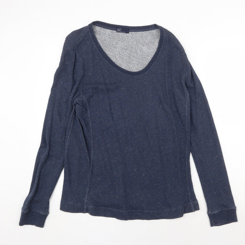 Gap Mens Blue Cotton Pullover Sweatshirt Size L